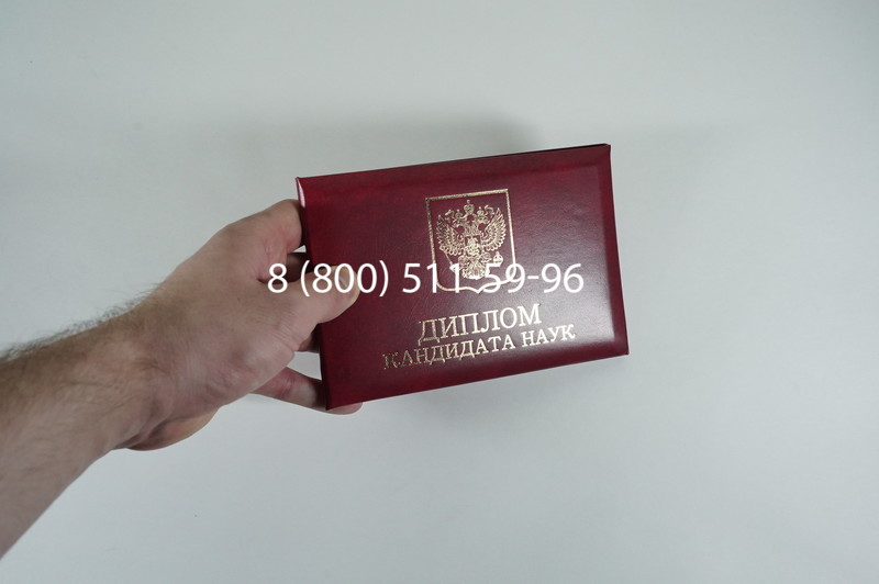 Диплом кандидата наук 2010 в Махачкале
