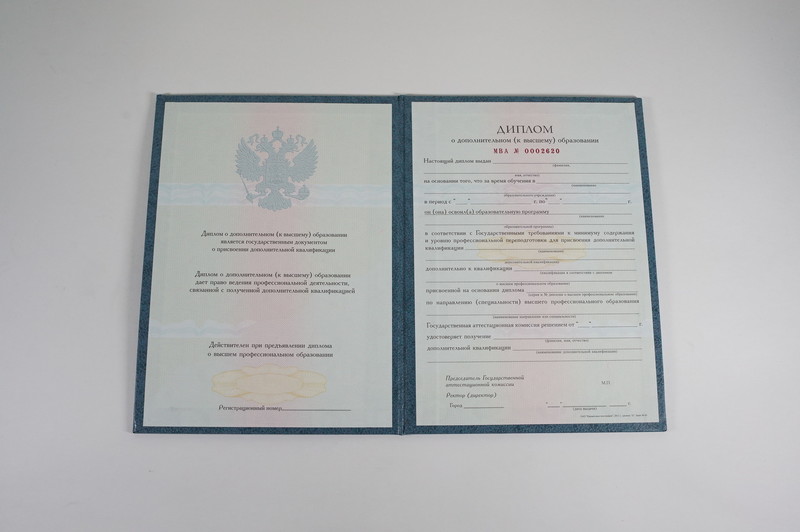 Заказать Диплом о дополнительном образовании в Махачкале